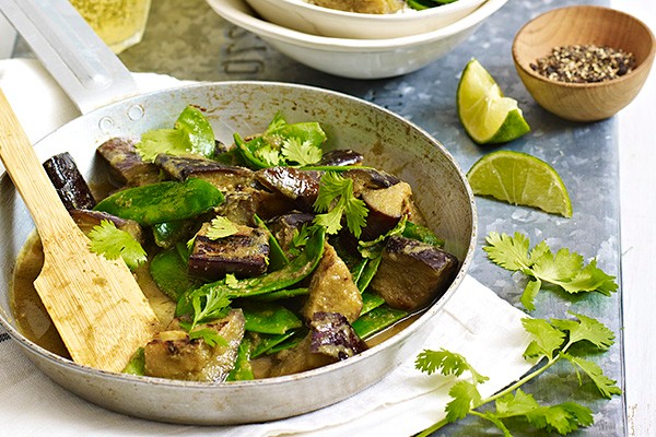 Aubergine Thai Jungle Vegetable Curry Recipe