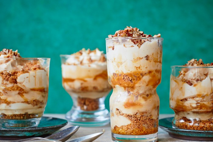 Caramel Pecan Cheesecake Pots Recipe